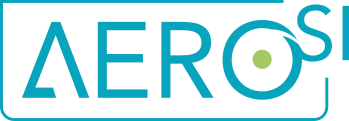 Logo bleu AéroSI
